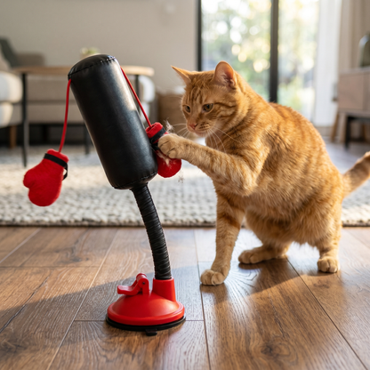 Cat Boxing Bag