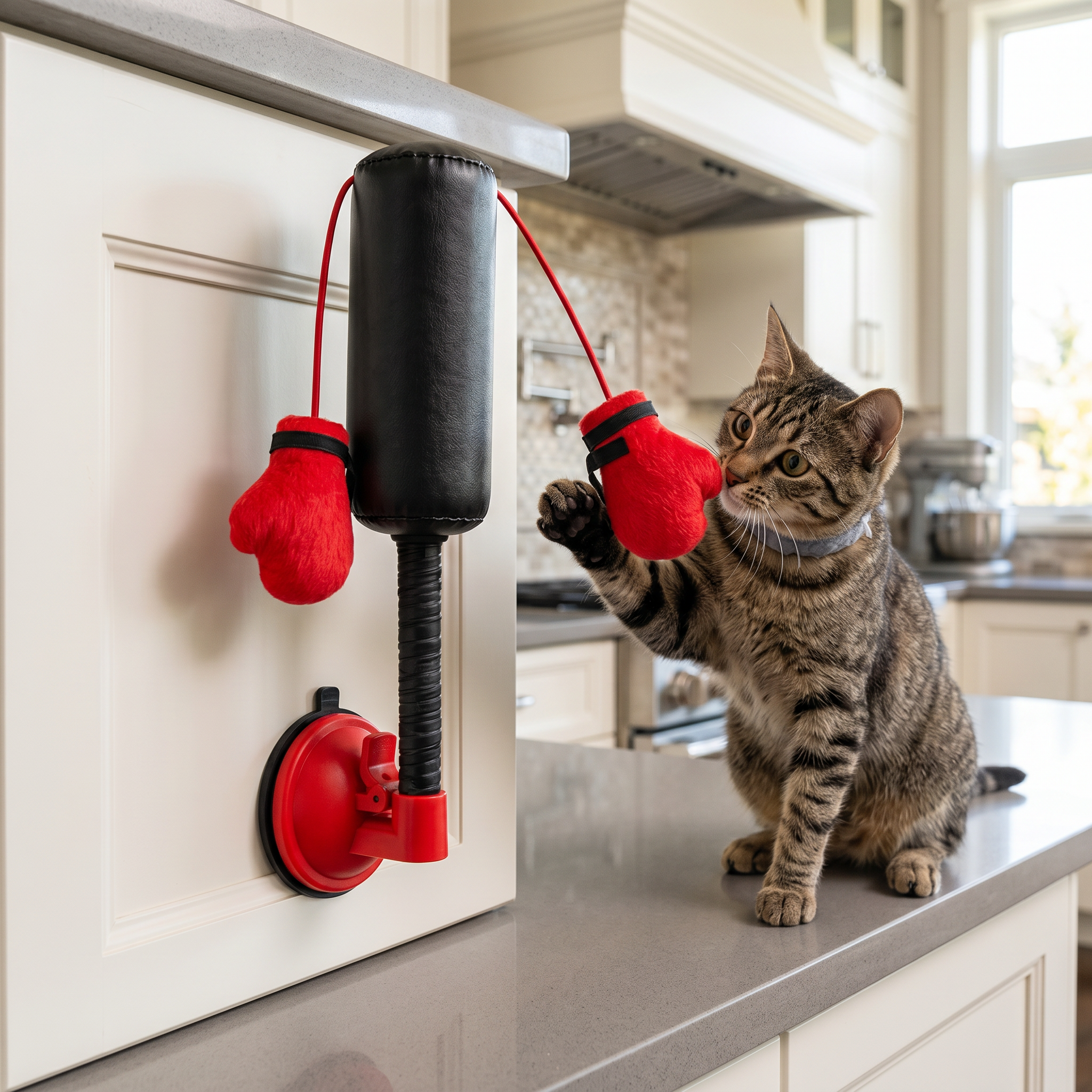 Cat Boxing Bag